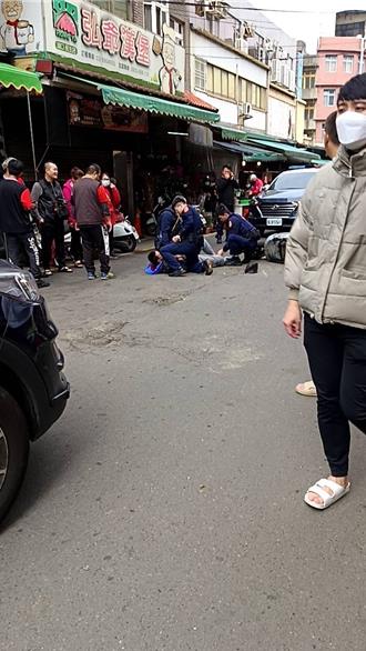 湖口驚傳搶案！菜販與民眾合力壓制 助警逮捕嫌犯
