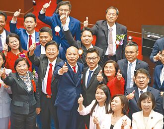 立院龙头之争 KMT韩江配出线