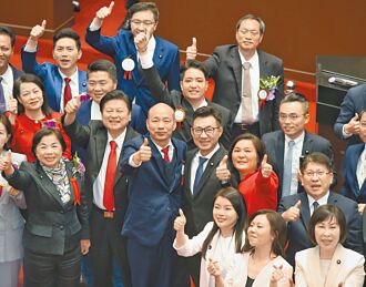 蓝韩江配 掌舵新国会