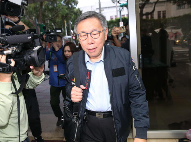 民眾党主席柯文哲。（姚志平摄）