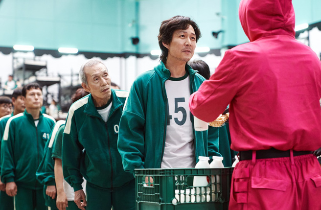 吳永洙因《魷魚遊戲》爆紅。（圖／Netflix提供）