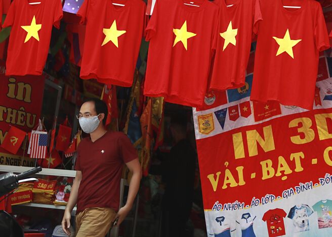 越南指數從去年11月至今累積8.8％漲幅。圖／美聯社