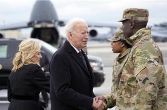 遇難美軍遺體返國 拜登即下令空襲親伊朗武裝組織