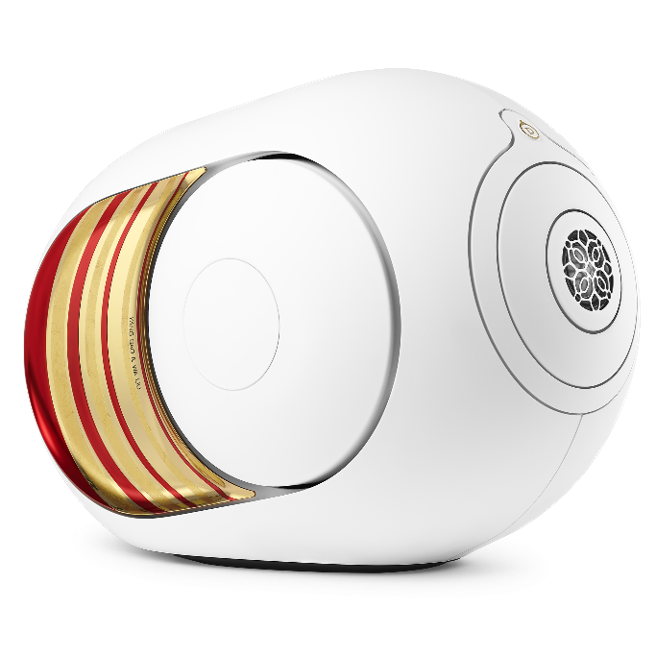 Phantom I 108 dB龙年限定款无线扬声器，价格店洽。（​​Devialet提供／古明弘台北传真）