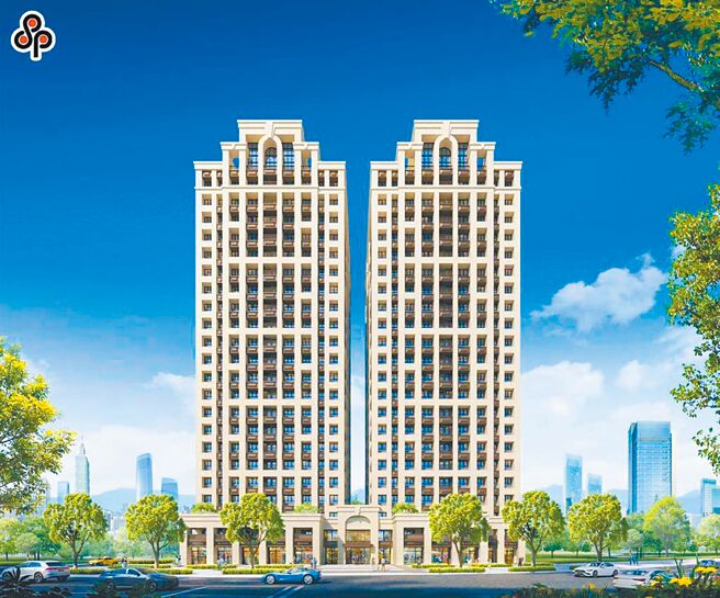 位於台北巿南港的「首泰大喆」，銷售傳佳績。（甲山林提供／王莫昀台北傳真）