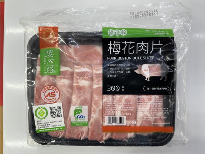 台北市长蒋万安今指出，为确保食安，今已要求台北市卫生局预防性下架同品项梅花猪肉品，确定检验结果合格才能上架，因负责加工肉品的厂商在台北市供货量不大，他认为不会影响肉品价格。（台北市卫生局提供／蔡佩珈台北传真）