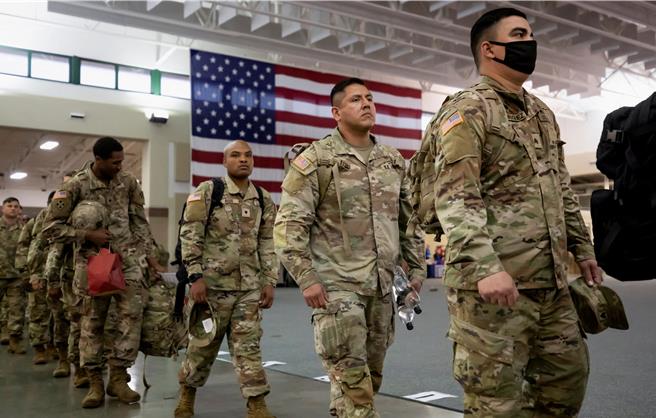 圖為美軍示意圖。（路透社）