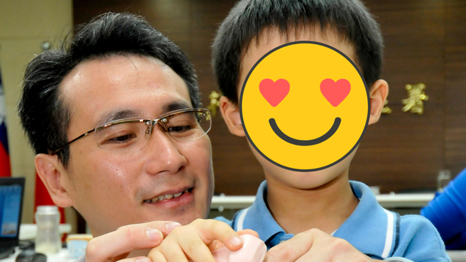 郑运鹏放福利，曝光帅儿近照。（图／中时资料照）