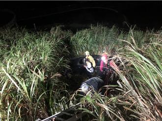 轎車衝出護欄翻落山坡 3女子凌晨順利獲救
