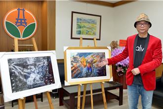 曾進發榮獲2國際攝影賽大獎 縣長鍾東錦接見表揚