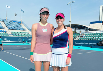 阿布达比女网赛》詹皓晴再联手墨西哥女将 直落二晋级8强