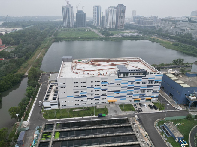 安平再生水廠(圖/臺南市政府水利局提供) 