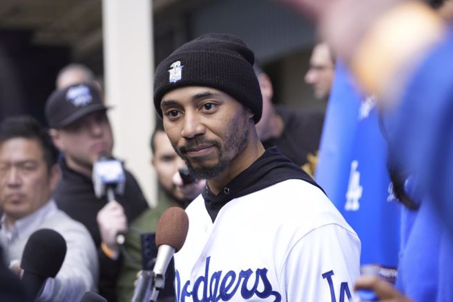 道奇外野手贝兹。（美联社资料照）