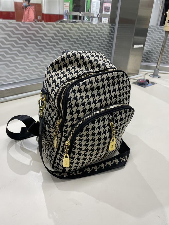 马姓妇人遗失装有194万现金的背包。（翻摄画面）