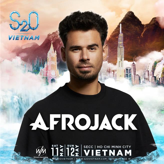 「电音巨人」Afrojack 于2023 DJ Mag世界百大DJ排行榜拿下第7名。（卫山集团提供）