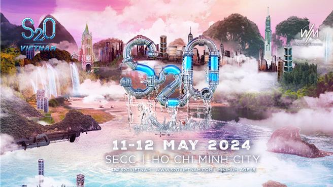 S2O国际泼水音乐节2024年首度开站越南。（卫山集团提供）