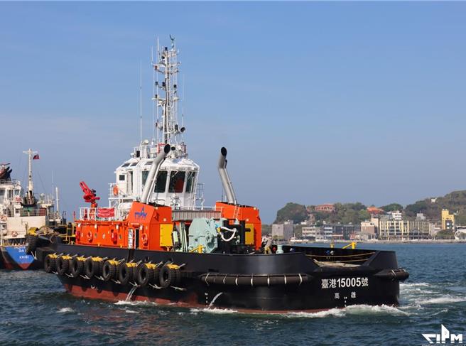 船舶作業示意圖。（台灣港務公司提供／蔡亞樺台北傳真）