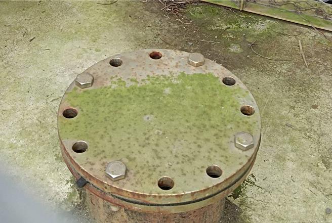 温泉资源探勘结果，显示冬山河亲水公园东南侧地区具有温泉开发潜能。（吴佩蓉摄）