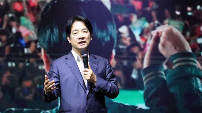 总统当选人赖清德今天直奔花莲参加民进党县党部感恩茶会，喊话党公职将选民的不支持作为进步的力量。（民眾提供／罗亦晽花莲传真）