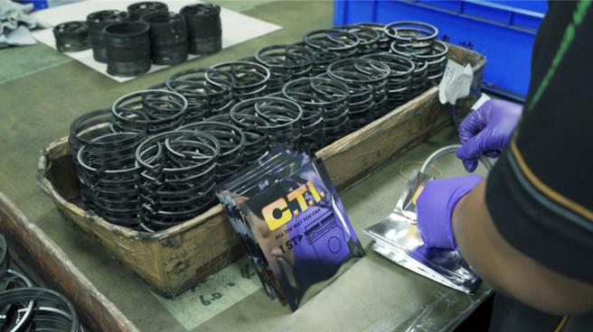 泰茂活塞环以CTI品牌行销全球一百多个国家。图／业者提供