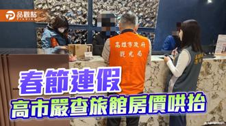 品觀點｜春節假期旅宿住房需求大  高市嚴查旅館房價哄抬