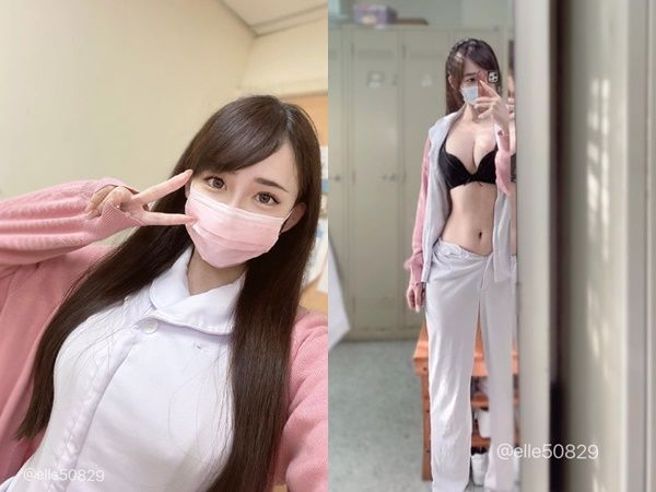 护理师怡葶直言医院临床环境太艰辛。(翻摄elle50829 IG)