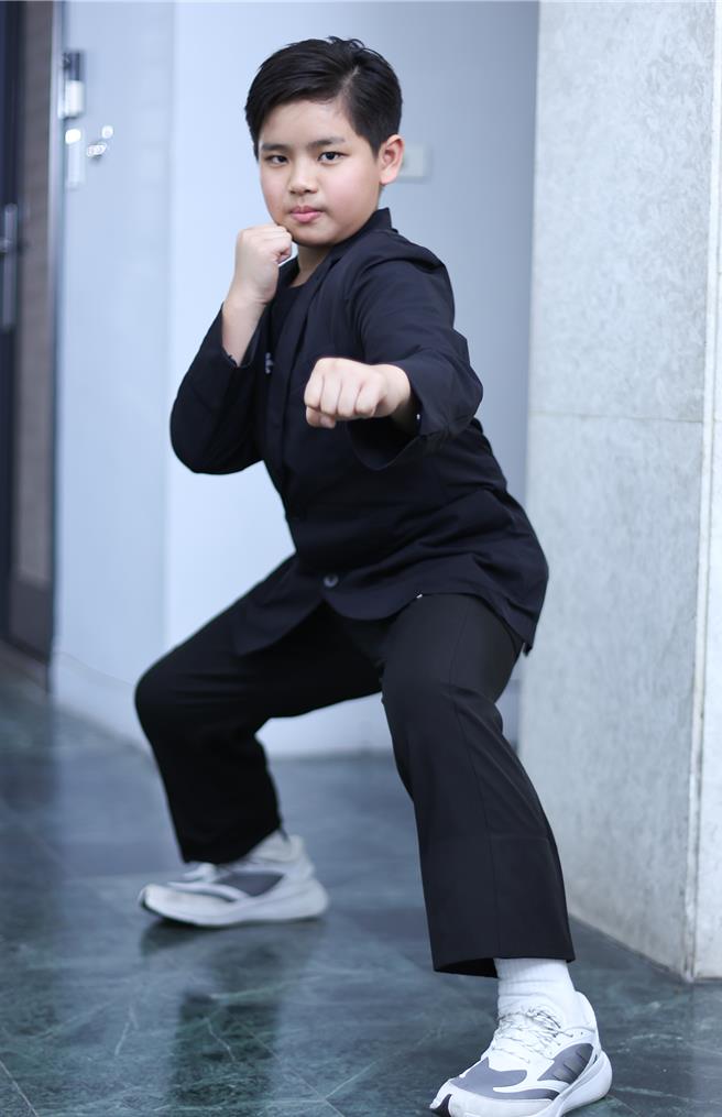 功夫小子吴宗修在片中大展拳脚。（陈俊吉摄）