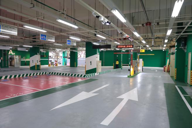 雄工立體停車場有470個小客車位及171個機車位。（圖片來源：高雄市政府提供）