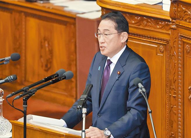 日本首相岸田文雄。（摘自日本国首相官邸官网）