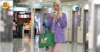 蝶香租车约会苦等陈治廷4小时 车内亲密互动全被拍