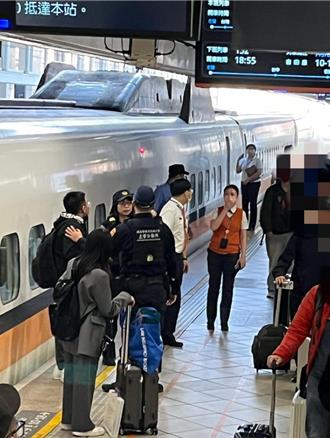 疑不滿其他旅客太吵 男高鐵車廂亮刀狂噴辣椒水