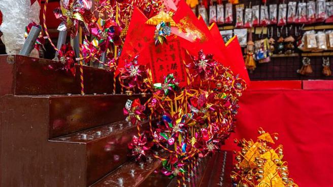 ▲想好运再升级，记得要去车公庙一趟！　图：香港旅游发展局／提供