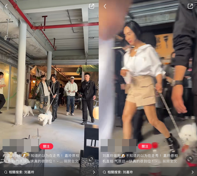 劉嘉玲和朱茵等人錄節目。（圖／翻攝自小紅書）