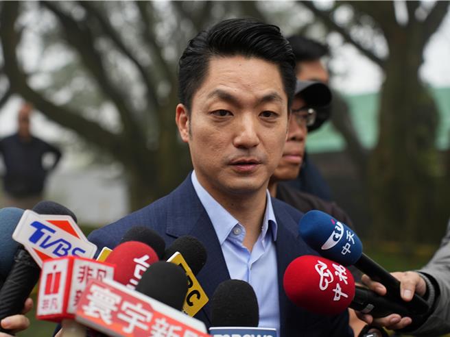 蔣萬安今(7)日受訪時再強調會持續溝通。(黃敬文攝)