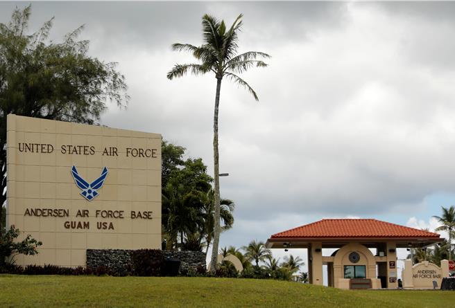 图为关岛安德森空军基地资料照片。（图／路透社）