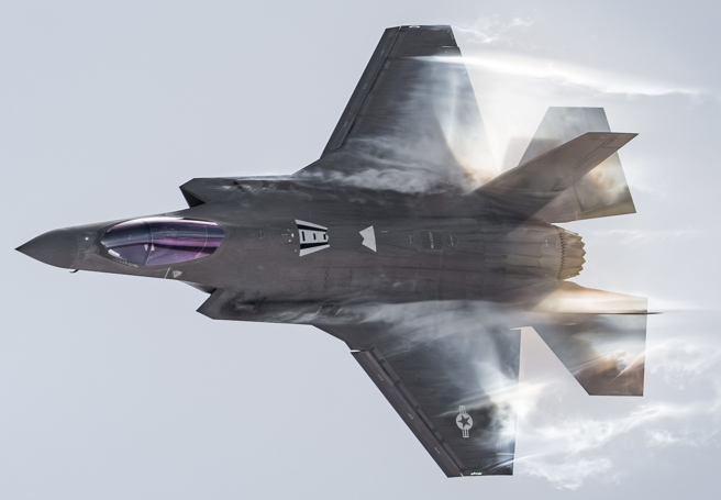 美国空军F-35A隐形战机的资料照。（美国空军）