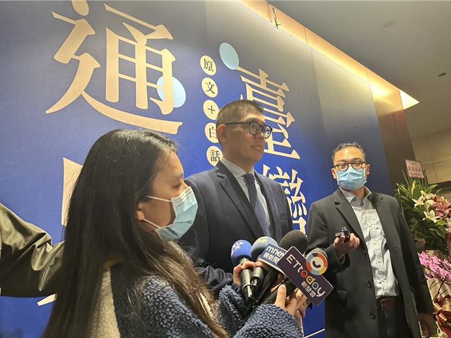 国民党副主席连胜文。（周毓翔摄）