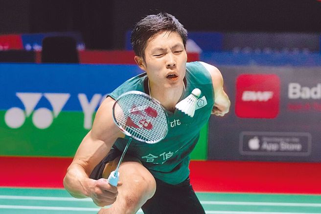 34岁的台湾羽球好手周天成惊爆罹患大肠癌。（图／美联社资料照）