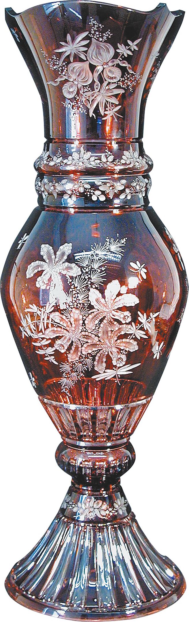 德国麦森水晶「沁兰迎春」。（国裕提供）