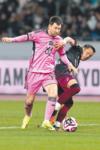 足球》東京表演賽 梅西上場但沒踢PK