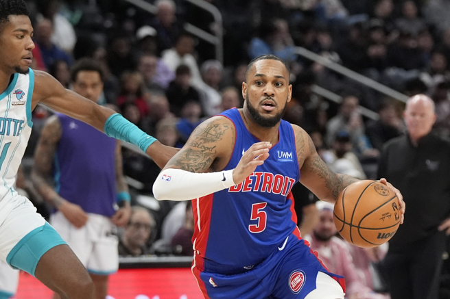 灰狼透过交易得到活塞控球后卫莫里斯。（美联社）