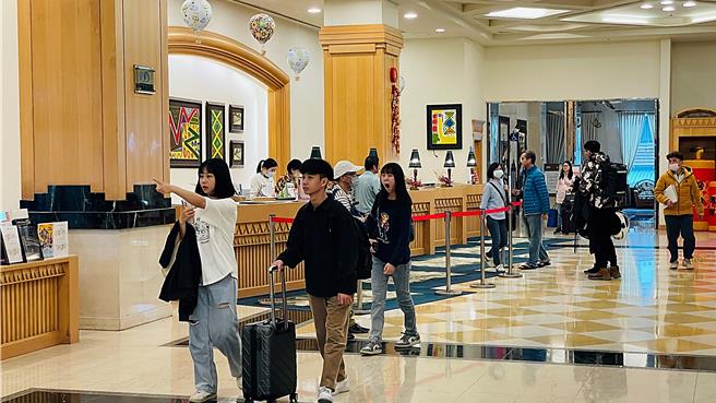 農曆春節台東旅宿業訂房率約8成，相較去年減少1成。（蕭嘉蕙攝）