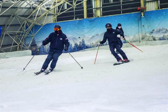 小叮噹科学园区滑雪场。（中时资料照）