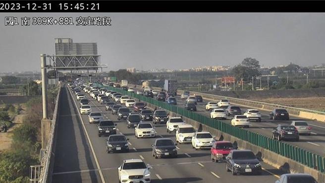 国道路况示意图，与新闻无关。（高公局提供／蔡亚桦台北传真）