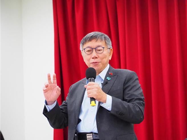 民眾黨主席柯文哲。（資料照，陳育賢攝）