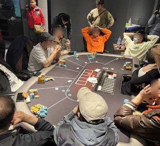 台中地下賭場高薪聘請爆乳辣妹荷官 擺「黃乖乖」坐鎮仍遭破