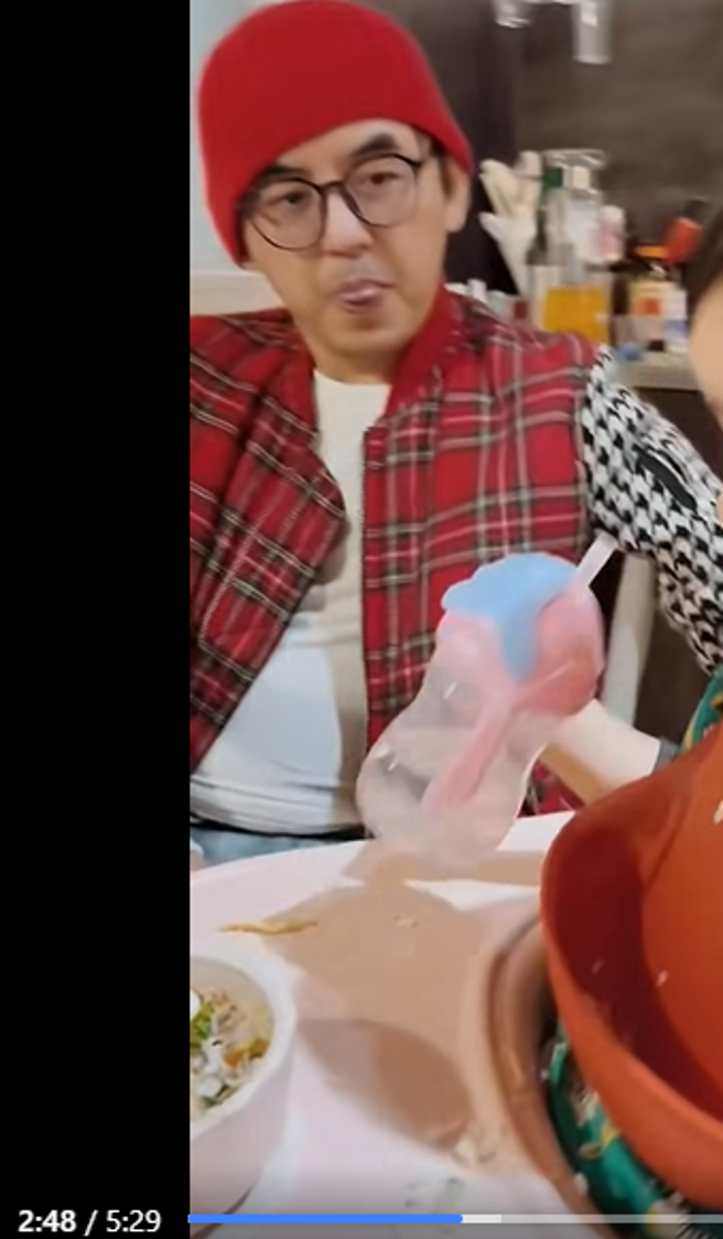 黄子佼首度在影片曝光。（图／撷取自脸书）