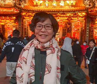 證實接中市府顧問 蔡壁如現身鎮瀾宮喊：我也是善男信女