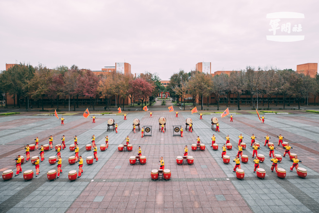 陸專戰鼓隊曾參加國內多場表演。（軍聞社提供）