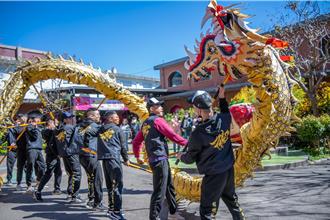 苗栗𪹚龍正式起跑 「祥龍巡庄」喜氣登場